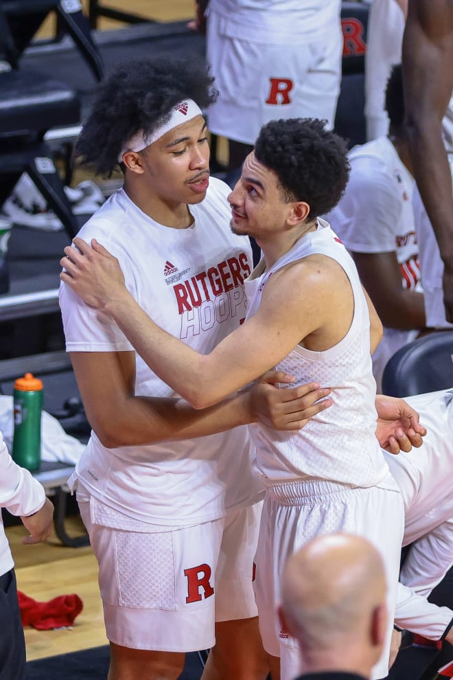 Ron Harper Jr. (left) and Geo Baker