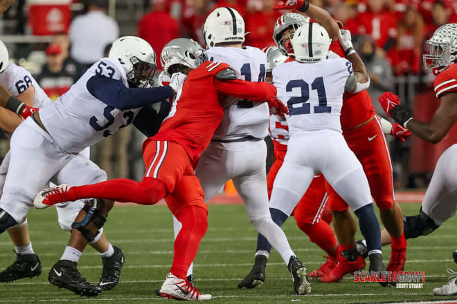 Ohio State Defense Steps Up For Sputtering Offense In Penn State Win