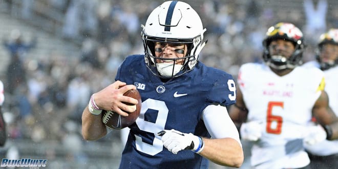 Penn State quarterback Trace McSorley rushed for a pair of touchdowns on Saturday. 
