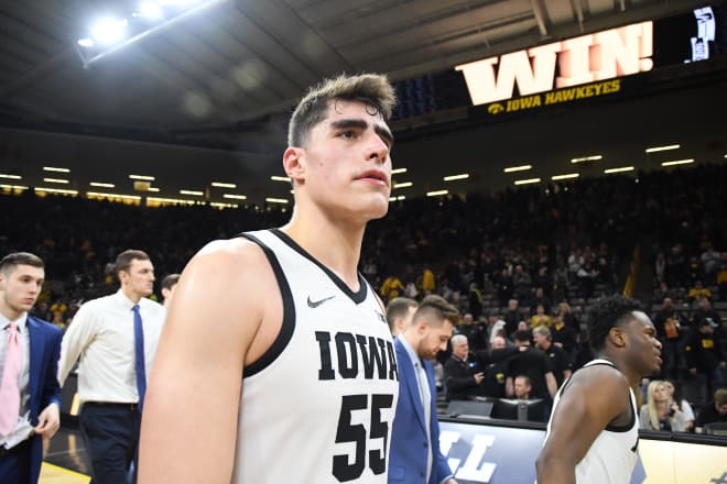 Luka Garza has been named to the Wooden All-American team.