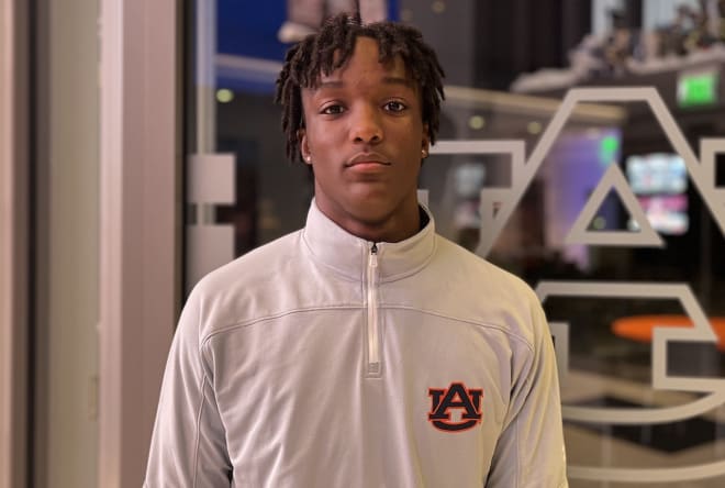 Cam Coleman was back in Auburn Sunday.
