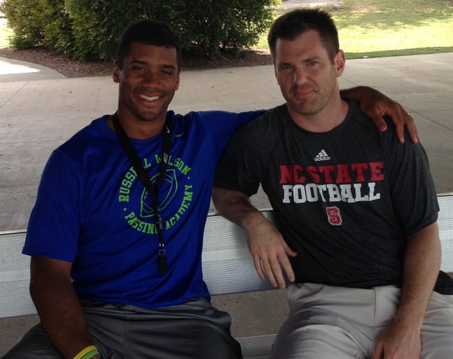 The inside story of how Russell Wilson picked NC State Wolfpack football  and baseball