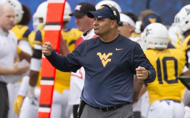 Gibson was previously the defensive coordinator at West Virginia.