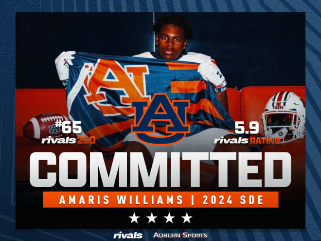 Amaris Williams has flipped and signed with Auburn.
