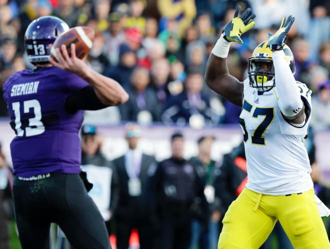 Michigan's last trip to Northwestern ended in a 10-9 victory in 2014.