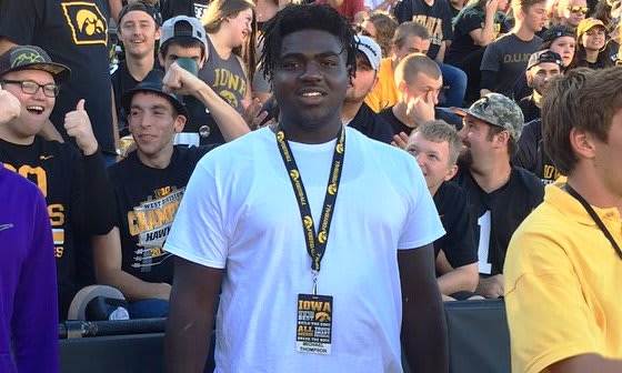 Four-star defensive tackle Michael Thompson will be back in Iowa City this weekend.
