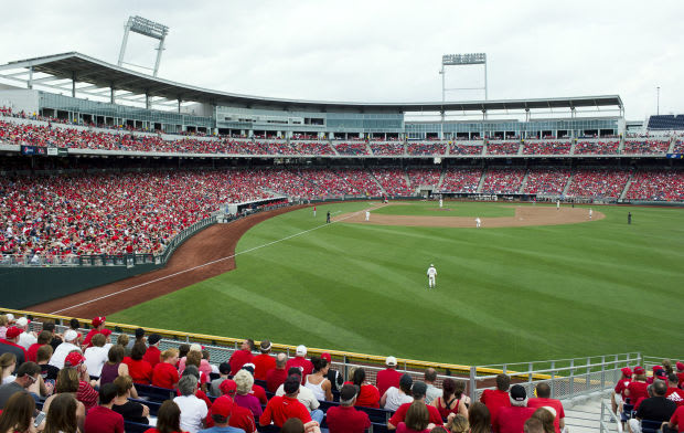 Nearly 20,000 fans showed up to the Big Ten Tournament for the finals in 2014 when Nebraska played Indiana in Omaha.