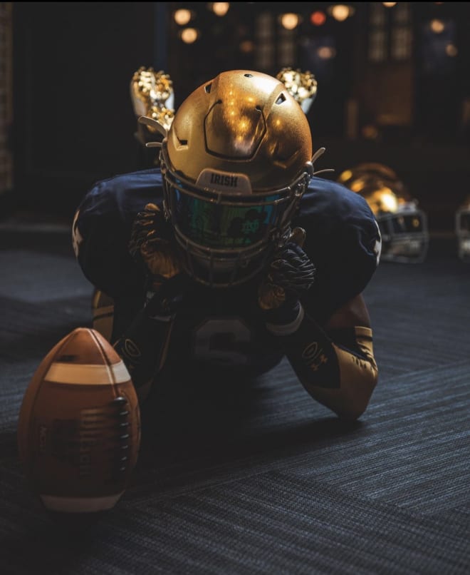 2023 four-star cornerback Christian Gray has visited Notre Dame six times in 10 months. 