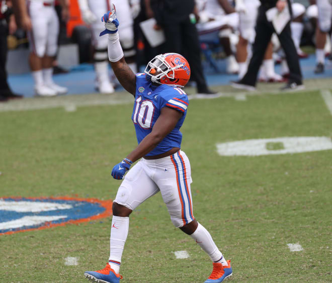 Florida defensive end Andrew Chatfield. 