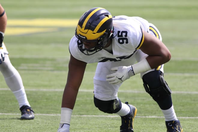 Donovan Jeter arrived in January, and the early enrollee freshman defensive lineman is glad.