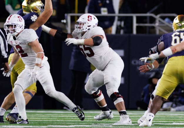 Drake Metcalf played in all 12 games for Stanford in 2022, starting one, against Notre Dame.