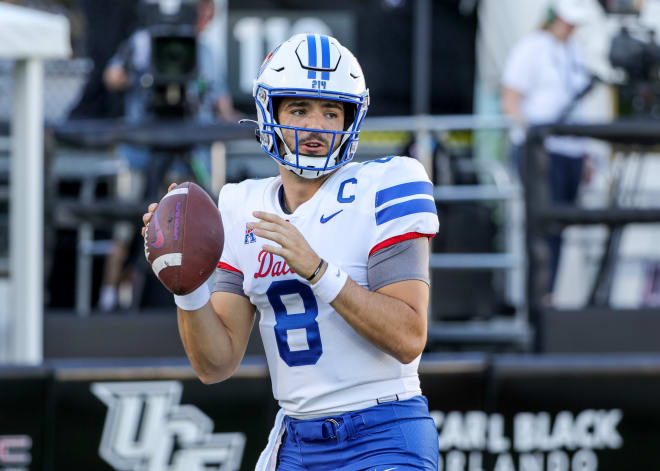 Tanner Mordecai had 7,152 passing yards with 72 touchdowns and 22 interceptions the past two seasons for SMU.