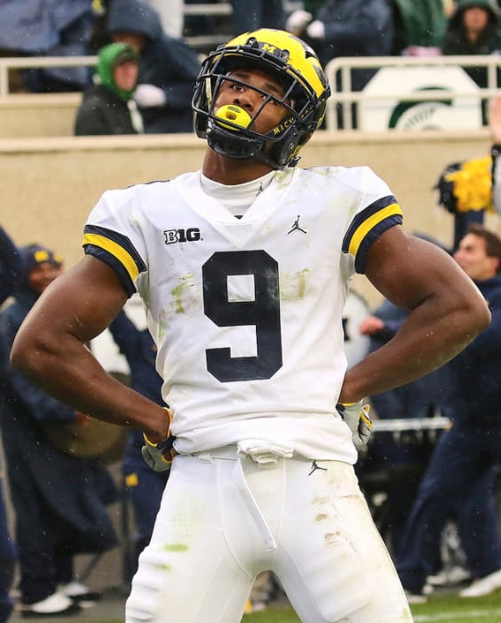 Peoples-Jones' 79-yard touchdown reception was Michigan's longest pass play of the year.