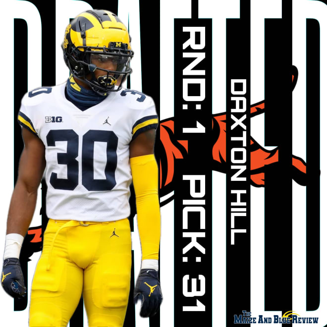 Cincinnati Bengals Take Michigan Safety Daxton Hill With 31st Pick