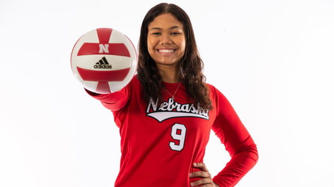 Nebraska volleyball setter Kennedi Orr