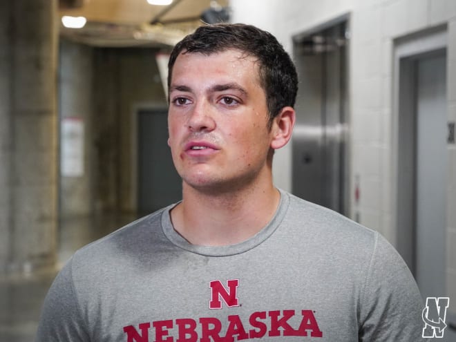 Brian Buschini spoke Tuesday on his new punting routine and the rapid improvement of Nebraska's special team units.