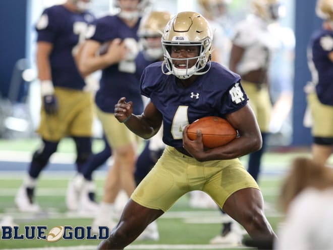 Notre Dame Fighting Irish football senior wide receiver Kevin Austin Jr.