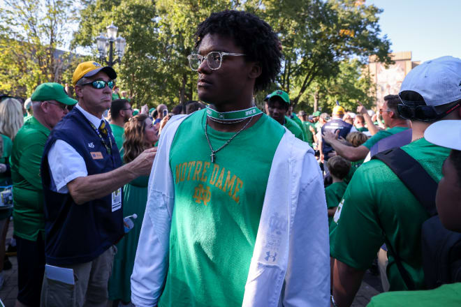 2024 four-star wide receiver Cam Williams plans to enroll at Notre Dame in January. He goes into detail on why he feels that decision was best for him.