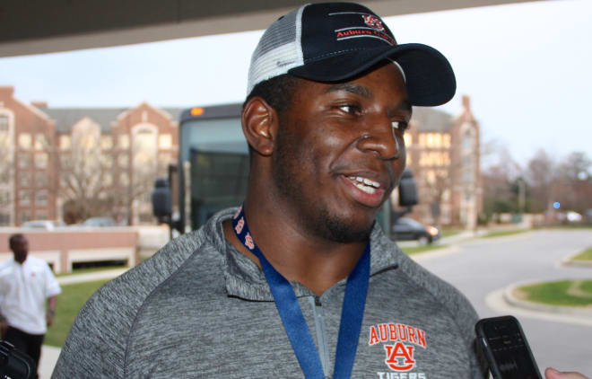 Morgan County (Ga.) defensive tackle MJ Webb is high on both Auburn and South Carolina.