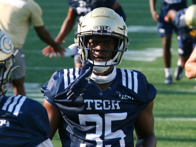 Bryant during practice at Georgia Tech