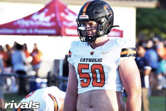 Rivals 3-star OL prospect and Army commit, Connor Finucane