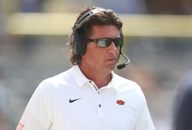 Oklahoma State's Mike Gundy said last week he'd like to see his guys get back to work on campus by May 1. OSU's leadership quickly walked back those comments in another statement.