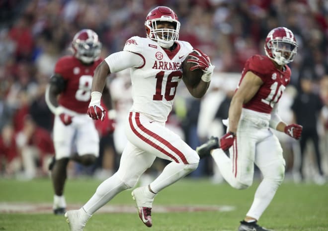 BREAKING: Arkansas Razorbacks wide receiver Treylon Burks taken in