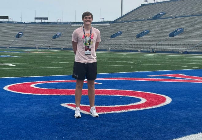 Kaelin got an offer from Kansas during his meeting with Lance Leipold