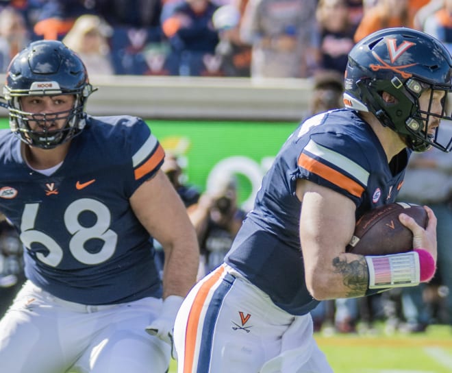 UVa's offense tried to use the QB run more but still couldn't generate any touchdowns.