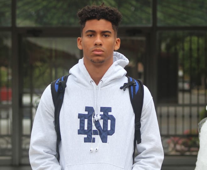 California wide receiver Jalen McMillan is a top target for Notre Dame. 