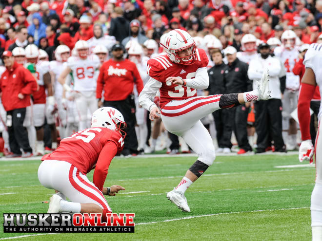 Barret Pickering is taking hold of Nebraska's starting place kicker job.