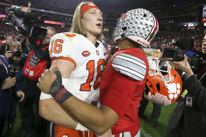 Trevor Lawrence and Justin Fields met in the Fiesta Bowl last year, but they'll likely be linked together for years to come.