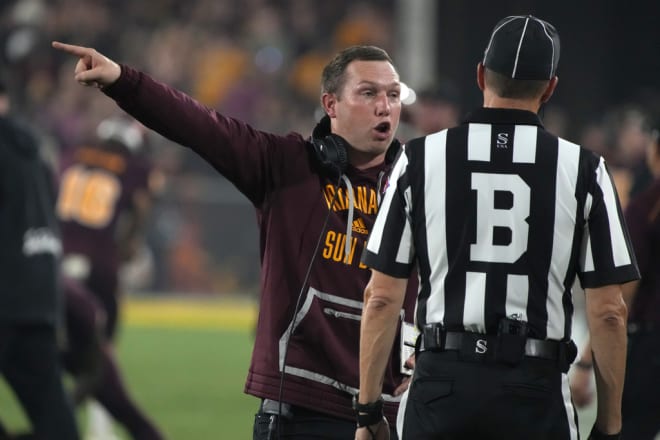 ASU head coach Kenny Dillingham (AP Photo/Rick Scuteri)