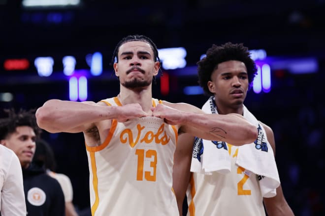Tennessee's season ended with a 62-55 loss to Florida Atlantic in the Sweet 16 on Thursday.