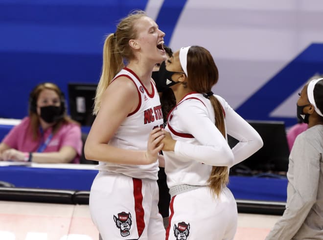 NC State Wolfpack basketball Elissa Cunane 