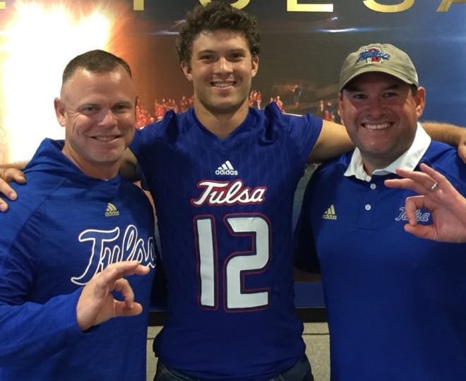 Davis Brin was a standout performer at Tulsa's prospect camp in June.