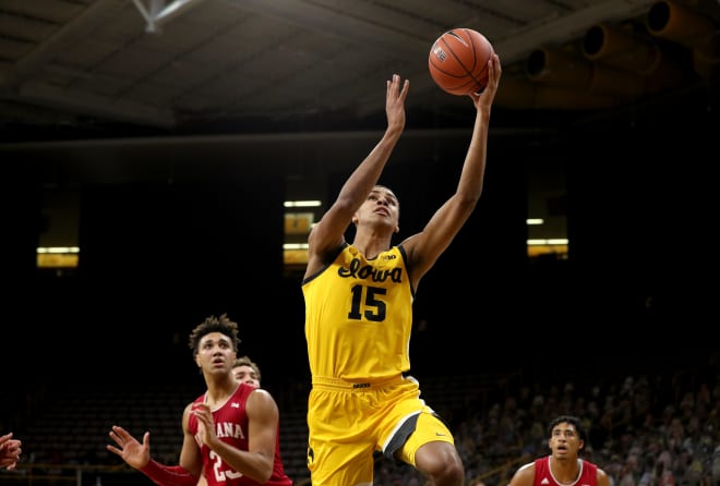 Keegan Murray and the Hawkeyes face Indiana on Thursday night. 