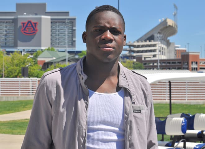 Caleb Tannor, his mother and younger sister took an overnight trip to Auburn on Saturday.