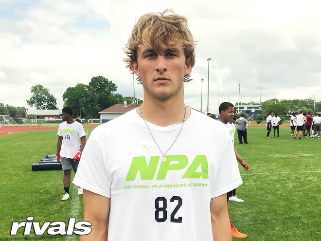 Tennessee commit Walker Merrill (2021) is focusing on speed before arriving in Knoxville. 