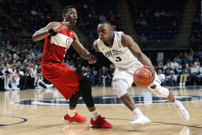 Penn State's 11 3-pointers proved to be the difference in a 56-55 defeat of Nebraska on Thursday night.