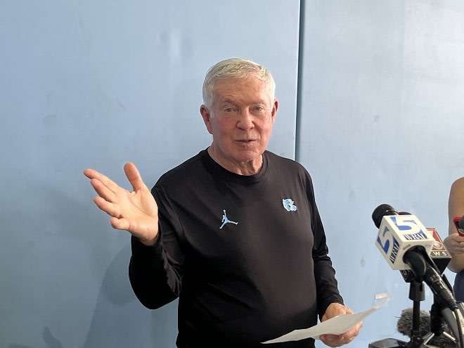 UNC Coach Mack Brown said keeping Tez Walker with the starters is in part for his mental health.