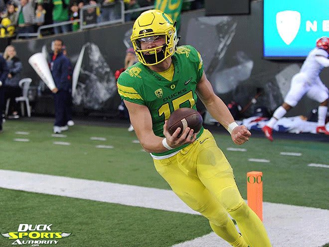 Justin Herbert showed he was back to his old self, scampering 40 yards for the TD