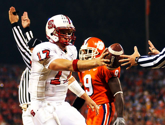 Former NC State Wolfpack football quarterback Philip Rivers