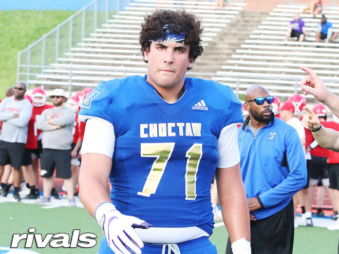 Choctaw (Okla) OT Cade McConnell received an offer from new TTU coach Joey McGuire this week