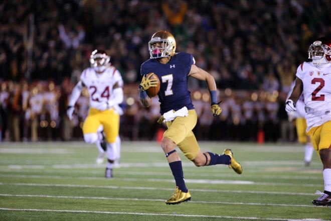 Former Notre Dame Fighting Irish wide receiver Will Fuller