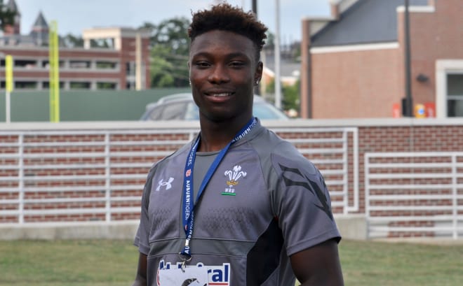WR Henry Ruggs visited FSU yet again for the FSU-Clemson game, and he plans to be back.