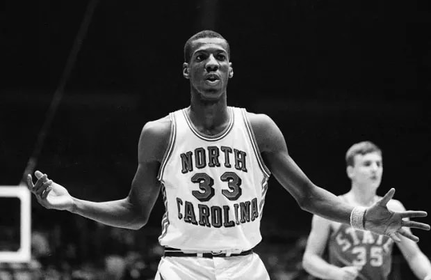 Charlie Scott scored 40 or more points three times during his North Carolina career.
