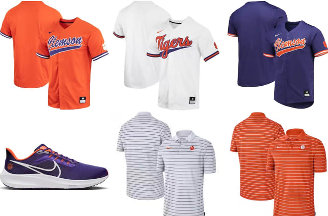 Clemson Nike Baseball Jersey