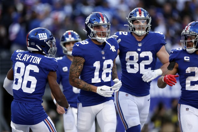 PFF isn't sold on the NY Giants receivers for the 2023 campaign