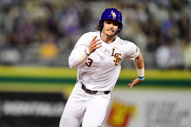 LSU center fielder Dylan Crews leads the team with a .485 batting average as the Tigers open play Friday vs. Oklahoma in the Shriners Hospital for Children Classic in Houston’s Minute Maid Park. 